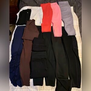 HUGE BUNDLE of Fabletics workout clothes.